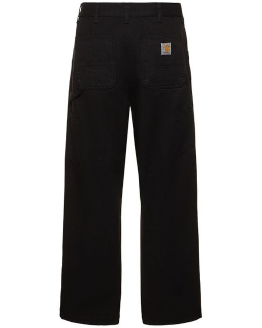 Jeans de denim Carhartt de hombre de color Black