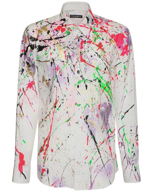 cotton paint shirt