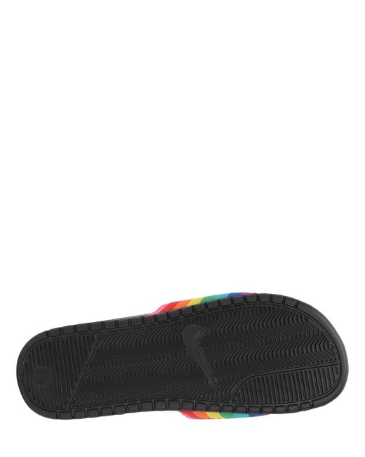 nike multicolor slides