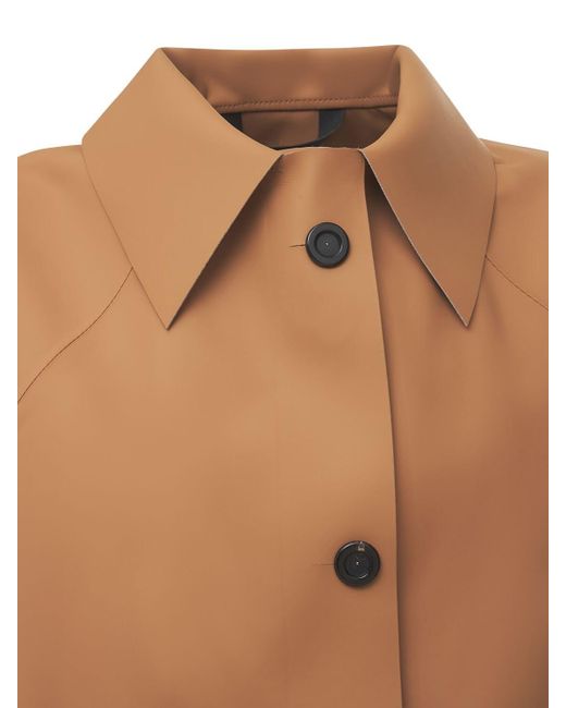 Kassl Original Tech Coat in Brown Lyst