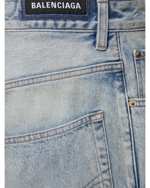 Jeans de denim de algodón orgánico Balenciaga de hombre de color Gray