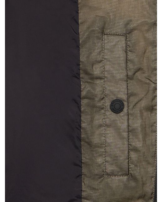 DSquared² Green Logo Nylon Puffer Jacket for men