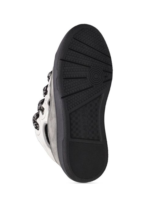 Sneakers Curb in pelle di Lanvin in Black