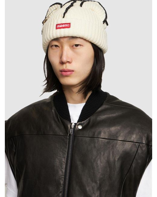Charles Jeffrey Natural Lvr Exclusive Chunky Ears Beanie Hat for men