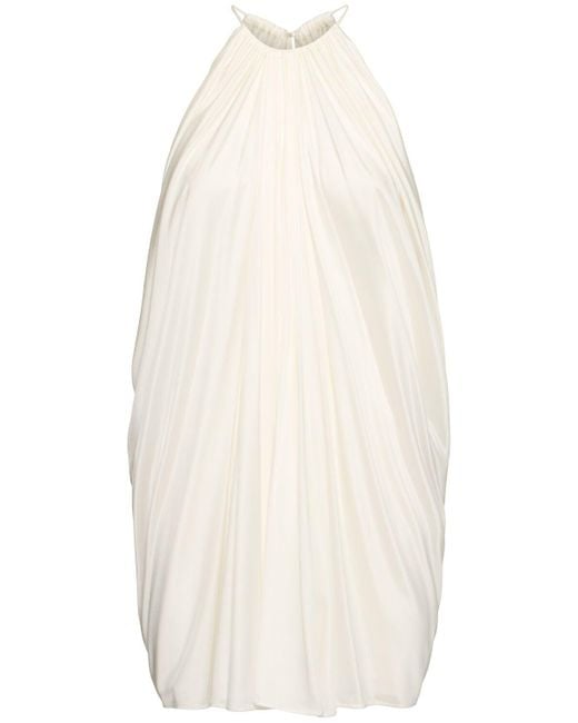Tom Ford White Viscose Jersey Halter Dress