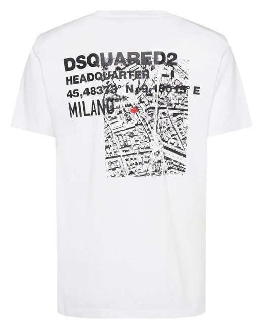 DSquared² White T-Shirts And Polos for men