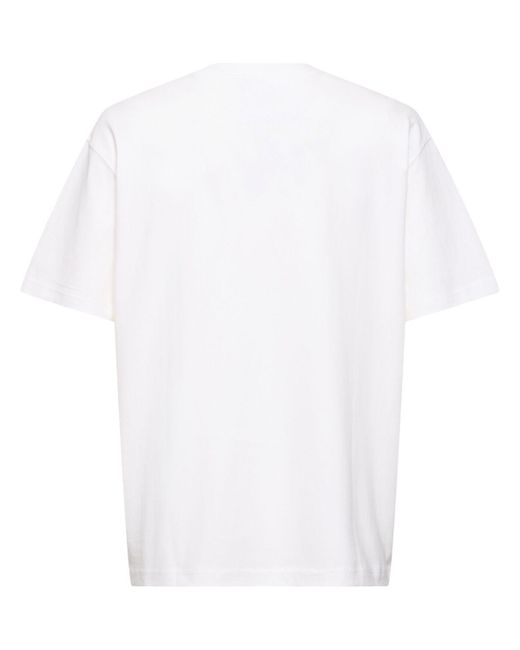 Camiseta de algodón PUMA de hombre de color White