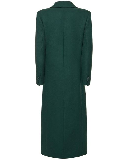 Abrigo largo de lana Michael Kors de color Green
