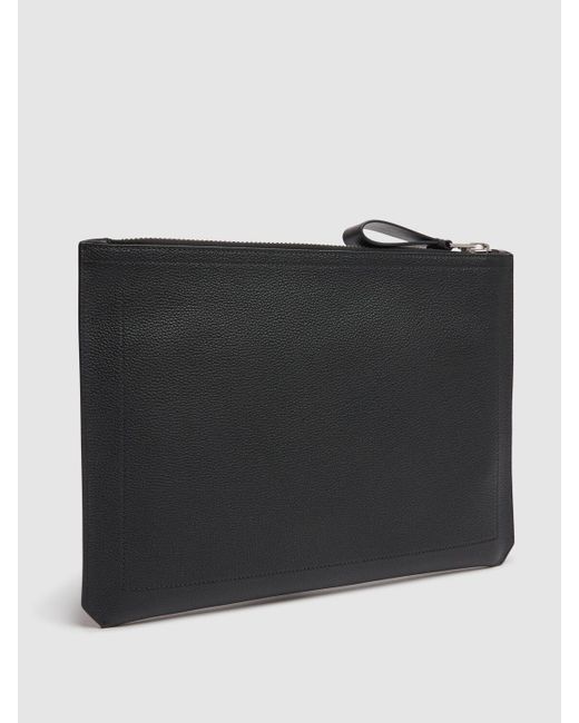 メンズ Tom Ford Buckley ソフトグレインレザーポーチ Black