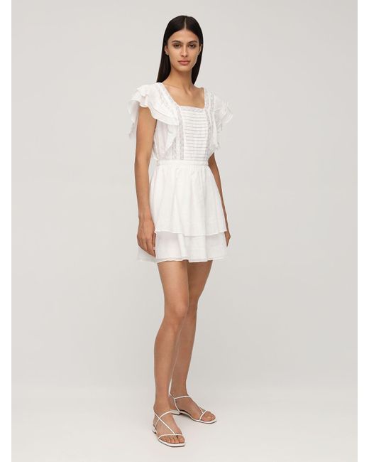 Sir. The Label Caprice Ruffle Cotton 