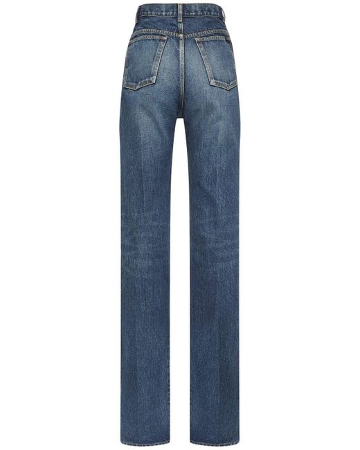 Saint Laurent Blue Neo Clyde Denim Jeans