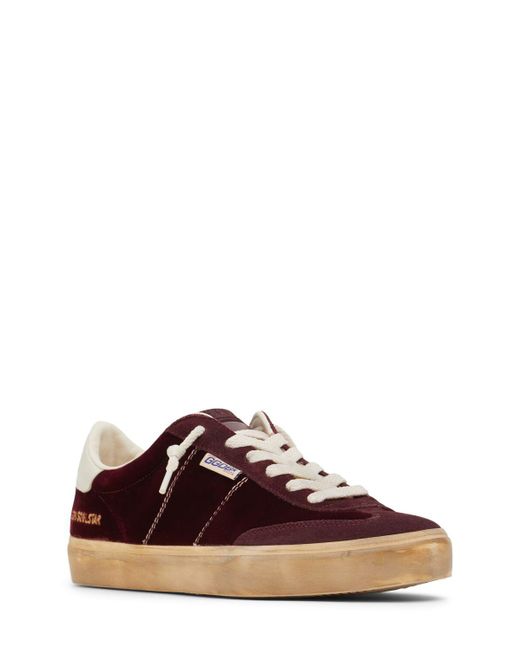 Golden Goose Deluxe Brand Brown 20mm Soul Star Leather Sneakers