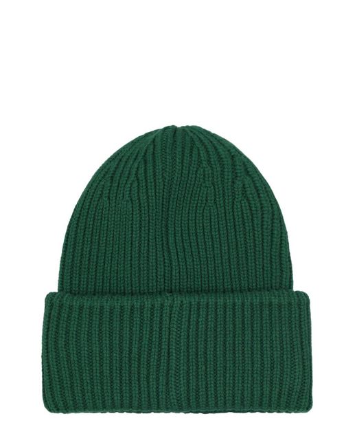 Cappello beanie in misto cashmere di Moncler in Green da Uomo