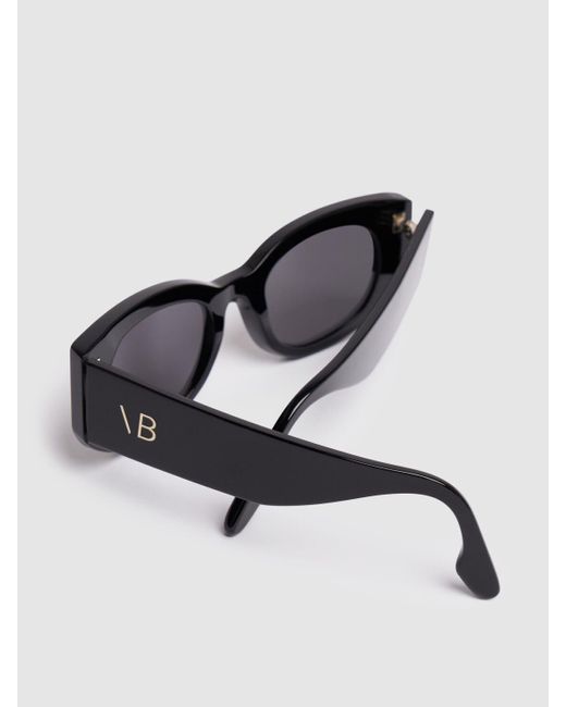 Victoria Beckham Brown Sonnenbrille Aus Acetat "bb"
