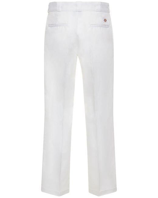 Pantaloni workwear 874 di Dickies in White da Uomo