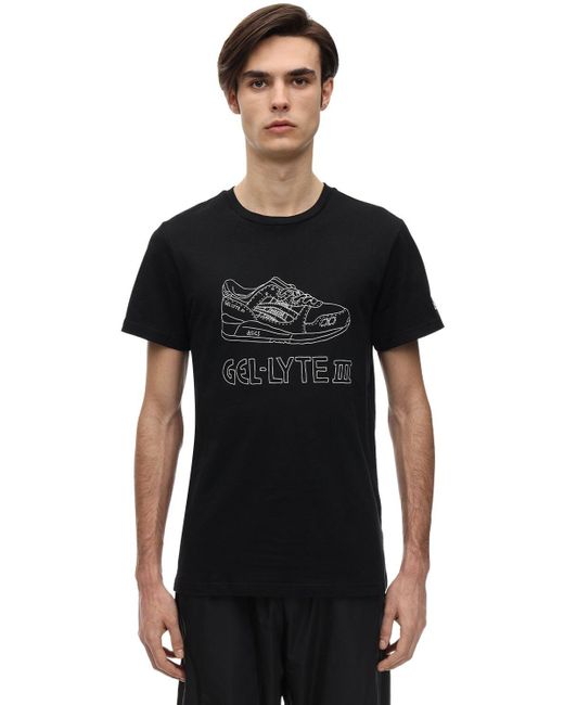 Asics Gel-lyte Iii Cotton T-shirt in Black for Men - Lyst