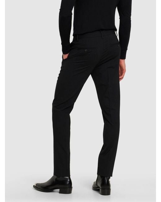 メンズ DSquared² Paris Fit ウールスーツ Black