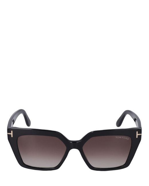 Occhiali da sole winona in eco acetato di Tom Ford in Brown