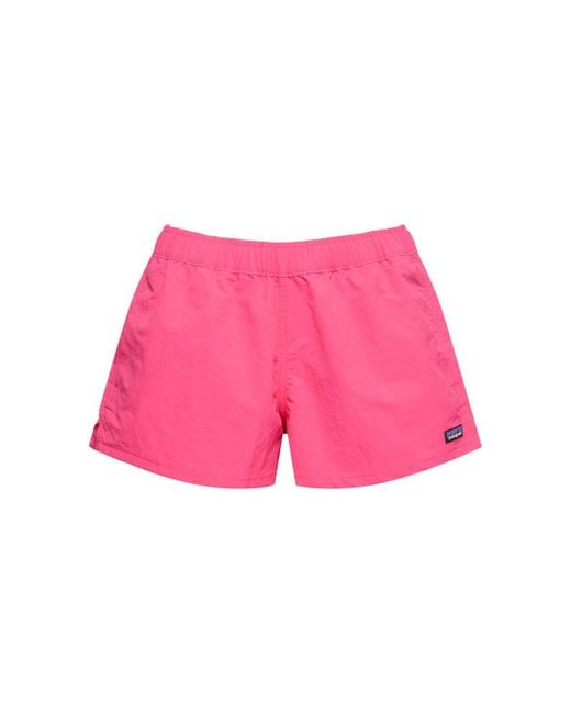 Patagonia Pink Barely Baggies 2.5 Shorts