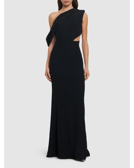 Alexander McQueen Black Viscose Blend Dress