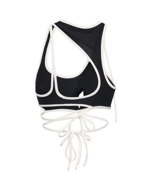 OTTOLINGER Black Bikinitop Mit Knopf
