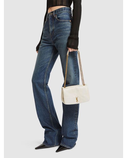 Saint Laurent Natural Mini Jamie 4.3 Leather Shoulder Bag