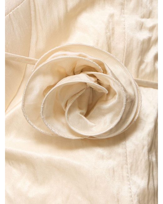 Magda Butrym コットンブレンドドレス Natural