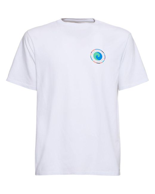 Hombre Camiseta P-6 De Mezcla De Algodón Reciclado Patagonia de hombre de color White