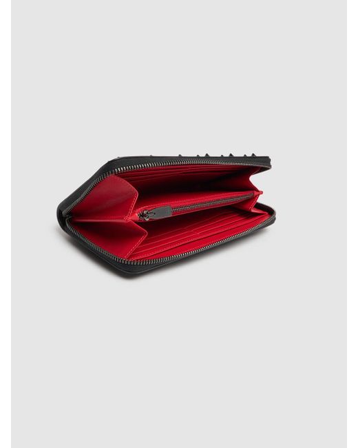 Christian Louboutin Black Panettone Leather Wallet