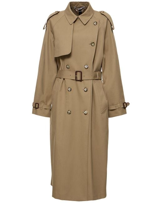 Stella McCartney Natural Oversized Trenchcoat