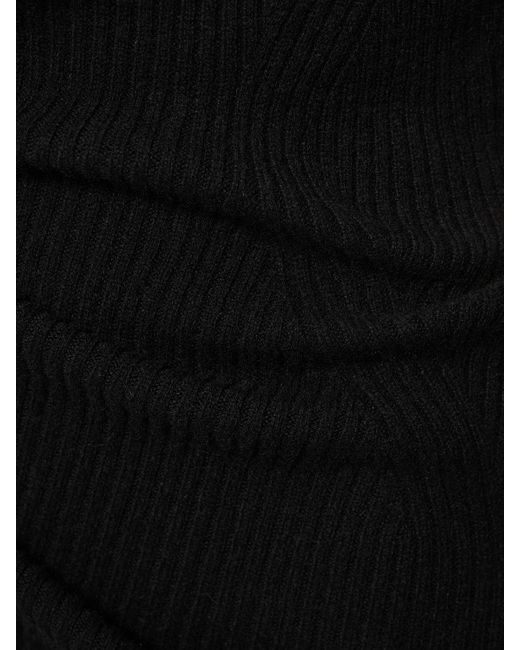 Vestito midi ida in maglia di cashmere di Reformation in Black