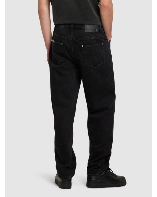 Unknown Black Washed Denim Jeans for men