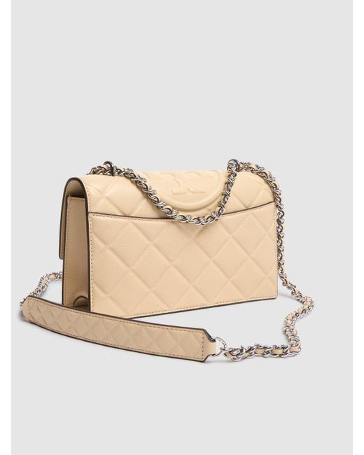 Tory Burch スモール Fleming コンバーチブル ショルダーバッグ Natural