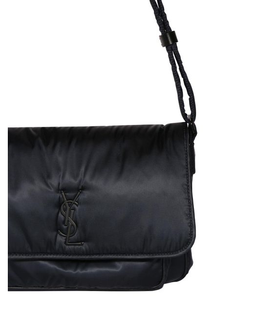 Men's Niki Messenger Bag In Econyl® by Saint Laurent