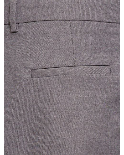 Minifalda de viscosa Designers Remix de color Gray