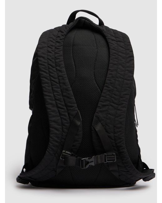 C P Company Herren Nylon B Lens Backpack in Black für Herren