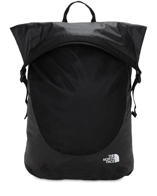 The North Face Black Waterproof Rolltop Backpack for men