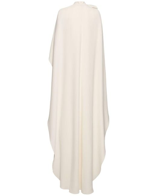 Elie Saab White Damen Overall Aus Cady