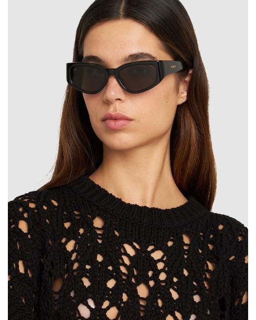 Jacquemus Black Les Lunettes Gala Sunglasses