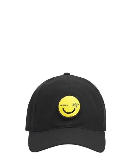 Arc'teryx Black All Smiles Baseball Hat for men