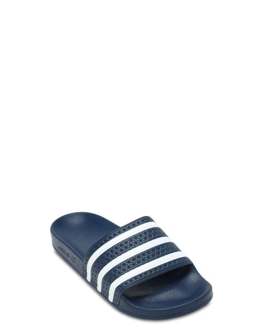 adidas blue sliders
