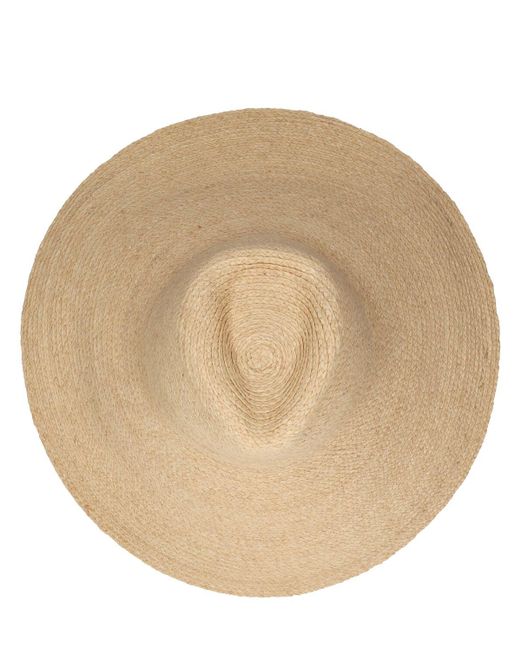 Cappello bucket tinsley in paglia di Janessa Leone in Natural