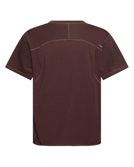 Satisfy Red Softcell Cordura Climb Jersey T-shirt for men