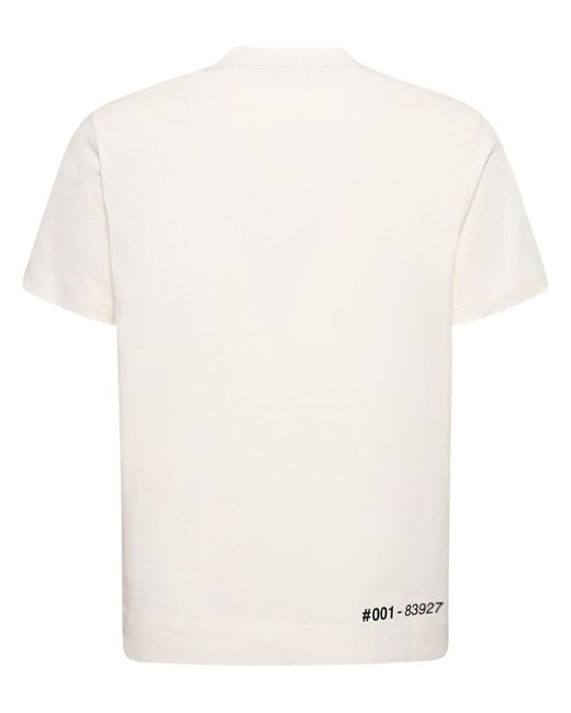 メンズ 3 MONCLER GRENOBLE コットンtシャツ White
