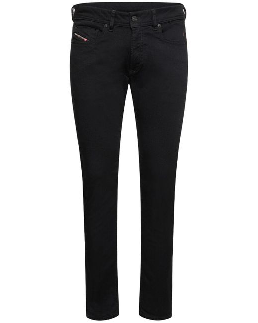 Jeans skinny de denim DIESEL de hombre de color Black