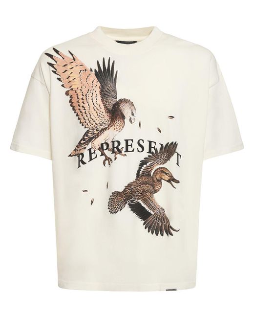 Represent Natural Birds Of Prey Printed T-shirt for men