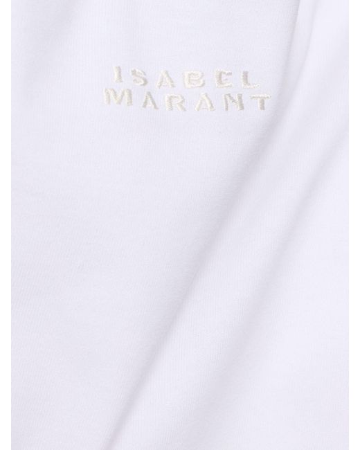 Camiseta de jersey Isabel Marant de color White
