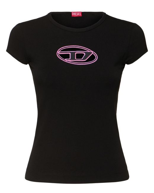 Diesel - Woman - Black - T-shirt main image 1