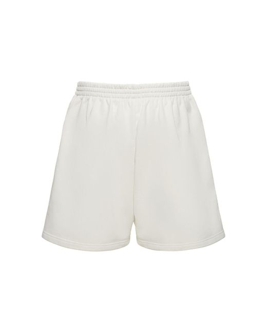 Shorts de algodón Balenciaga de hombre de color White