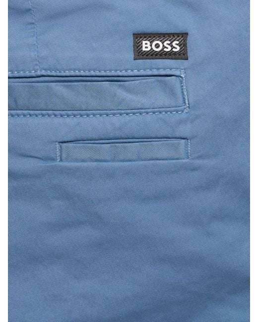 Boss Hose Aus Stretch-baumwolle "kaiton" in Blue für Herren
